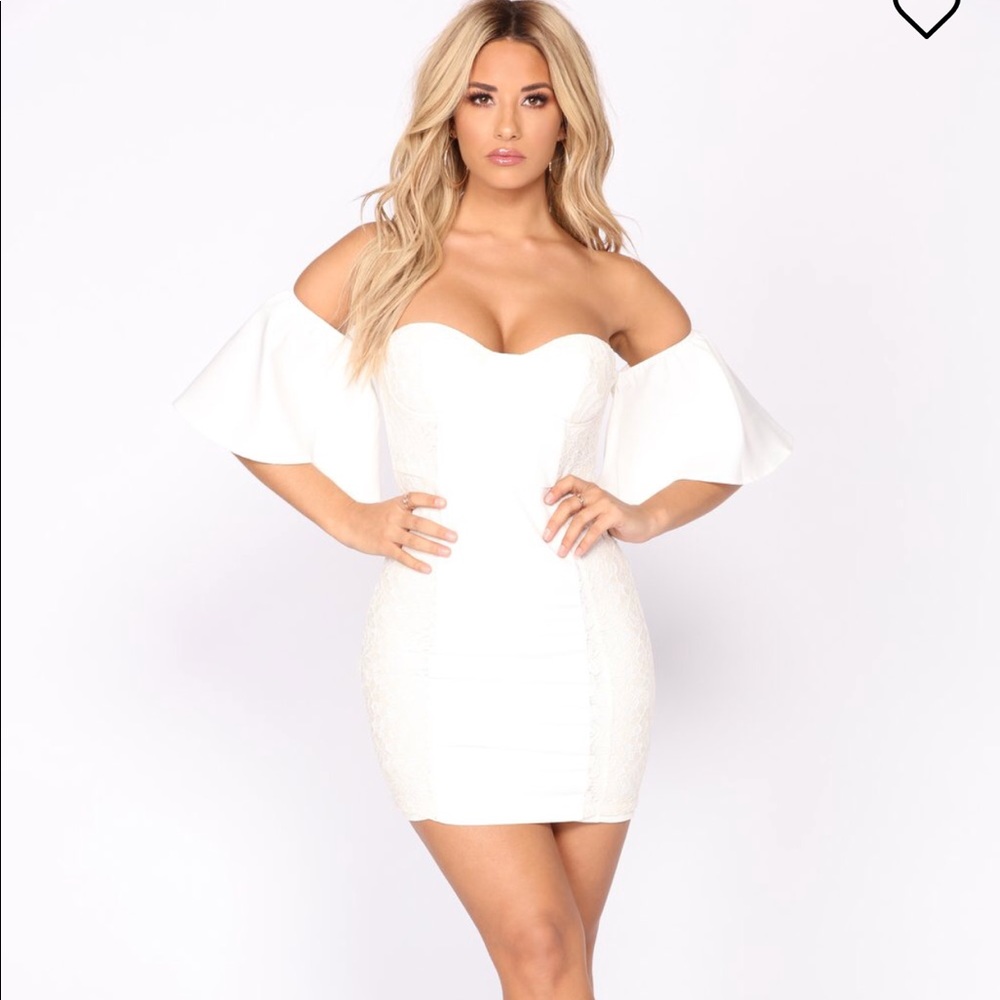 Fashion nova strapless dress